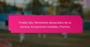 Freddy Adu: Momentos destacados de su carrera, Actuaciones notables, Premios
